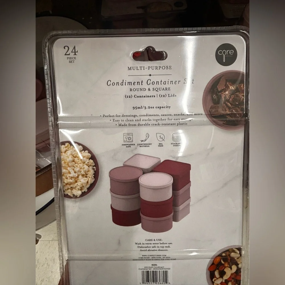 Core Multi-Purpose Condiment Container Set - Picture 1 of 2